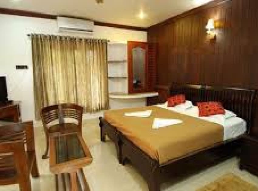 Book Deluxe AC Garden View Cottage room in Varkala