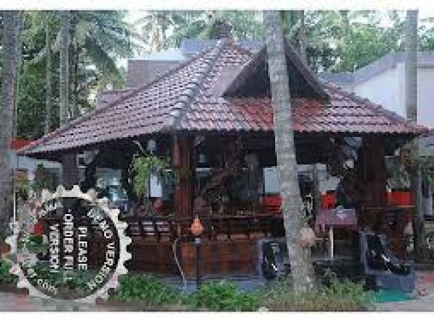 Book Deluxe AC Garden View Cottage room in Varkala