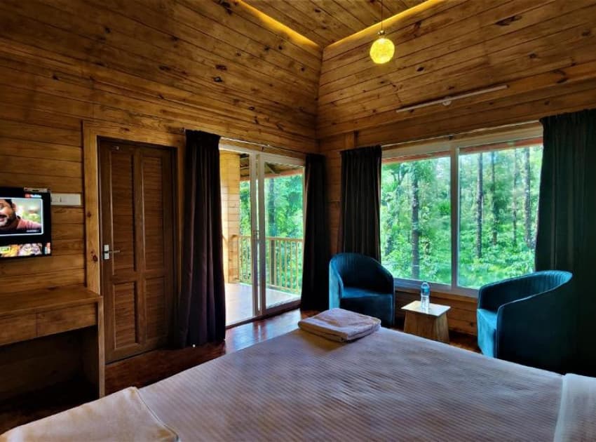 Book Wooden Cottage Room room in Coorg