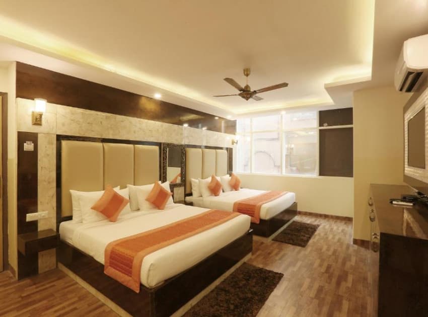 Book Deluxe Quadruple Room room in Delhi