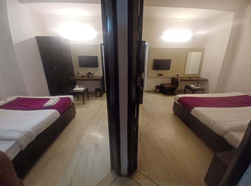 Book Family Interconnected Four Bed Room room in Agra