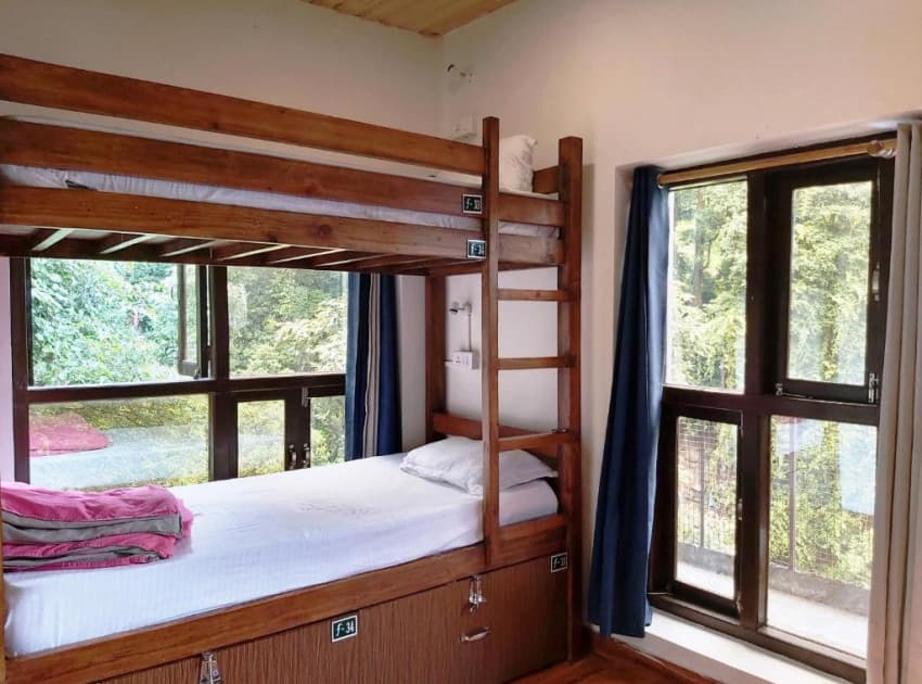 Book Bunk Bed in Female Dormitory Room room in Dharmashala