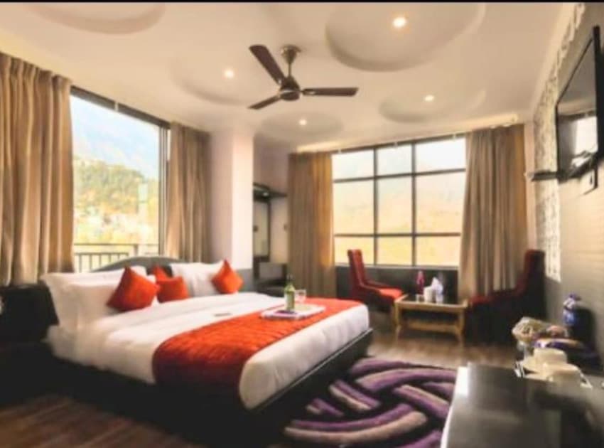 Book Deluxe Double Room with Balcony room in Dharmashala