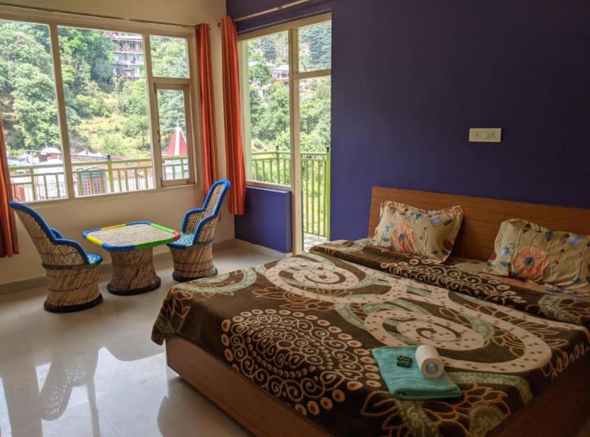 Book Double Room with Balcony room in Dharmashala