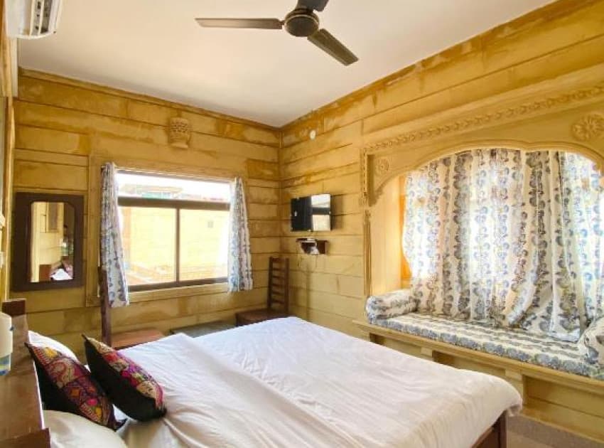 Book Double Room with Balcony room in Jaisalmer