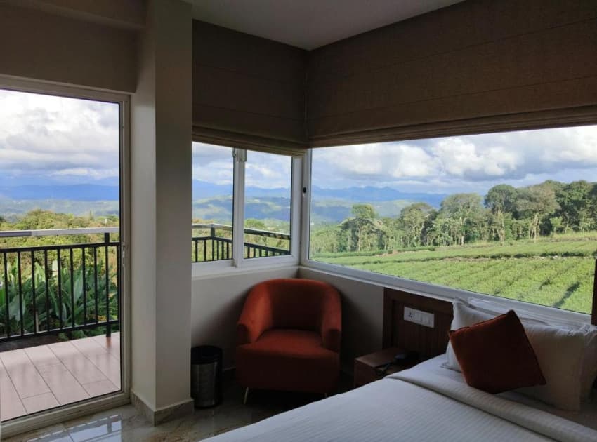 Book Family Room with Balcony - Tea Garden Mountain View room in Idukki