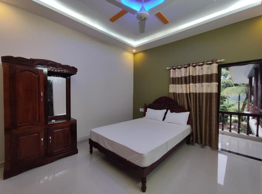 Book AC Standard Lake View Room room in Poovar