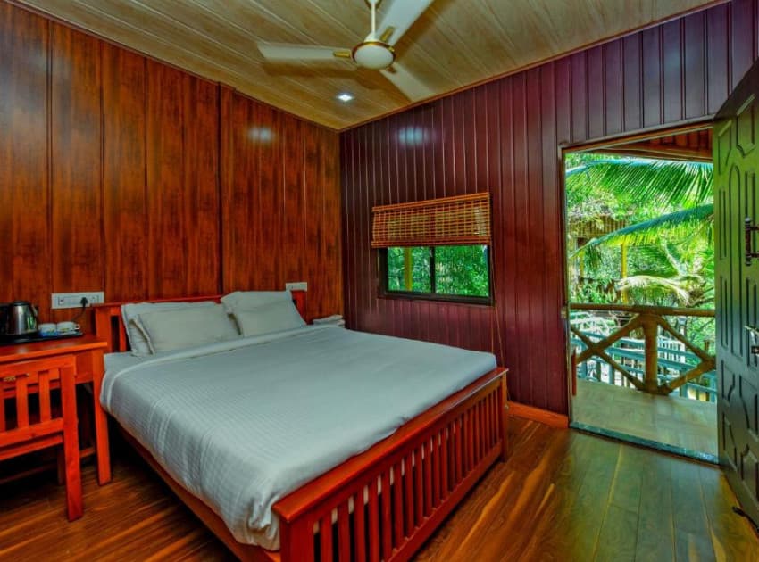Book Bamboo Lake View Cottage room in Poovar