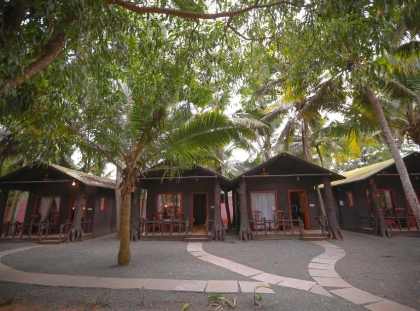 Book Double Room with Garden View room in Poovar