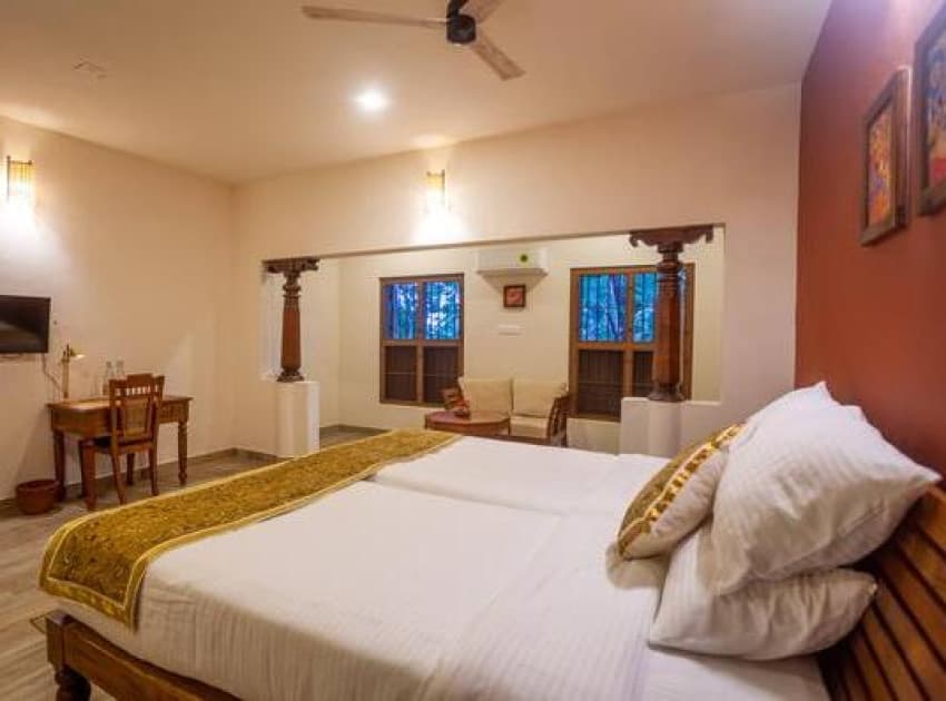 Book AYUR EARTH VILLA room in Kovalam