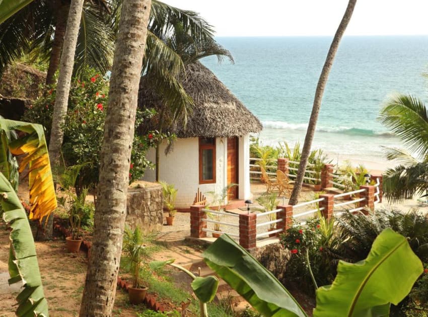 Book Cottage Sea Facing Single A/C Room room in Kovalam