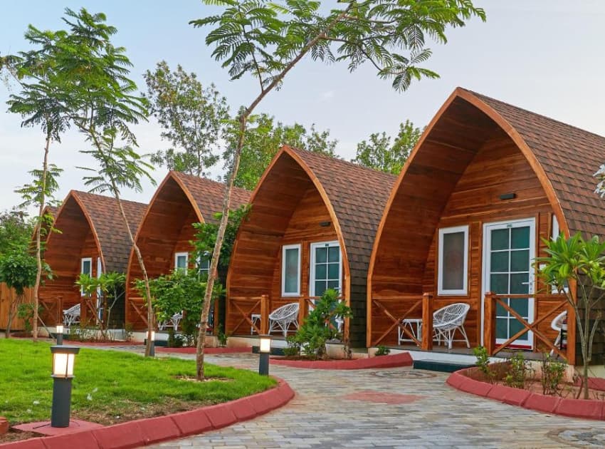 Book Superior Chalet room in Mahabalipuram