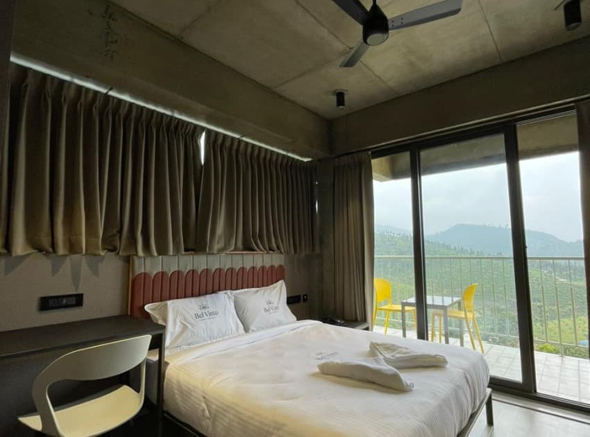 Book DOUBLE ROOM WITH VALLEY VIEW BALCONY room in Valparai