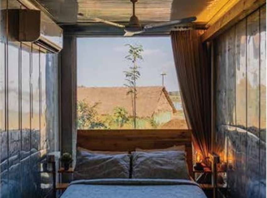 Book Twin Container Neem room in Vikarabad