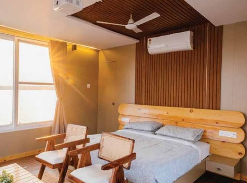 Book Lily Pad (Boat House AC) room in Vikarabad