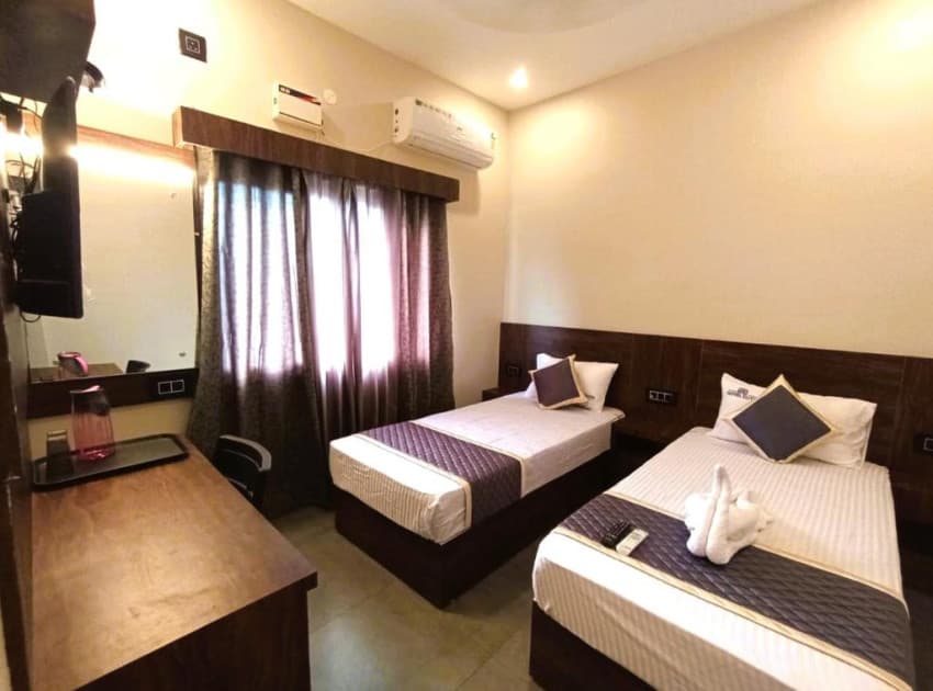 Book Twin Bed A/C Room room in Rameswaram