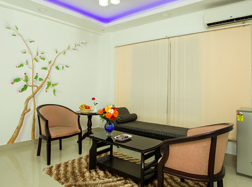 Book Super Double Deluxe AC room in Guruvayur
