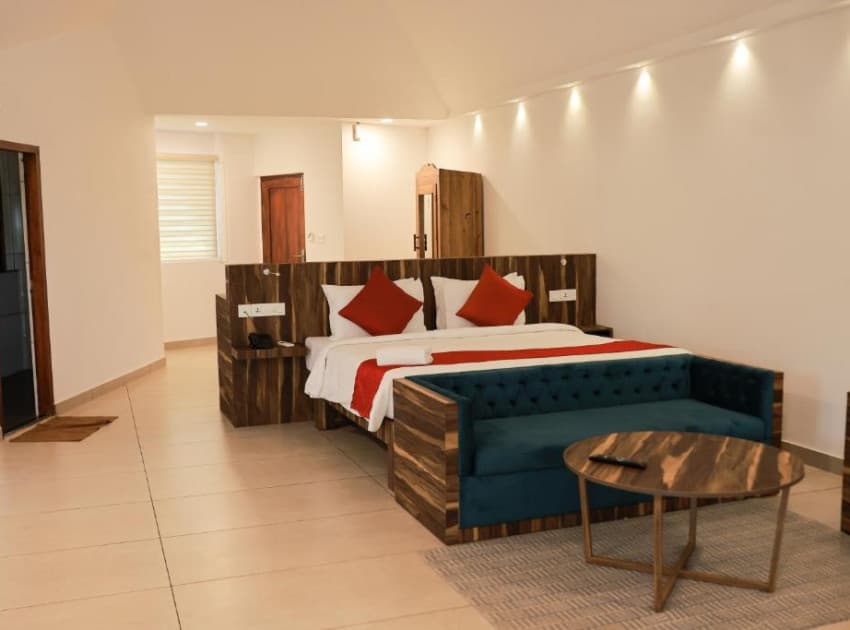 Book Partial Sea View Room room in Varkala