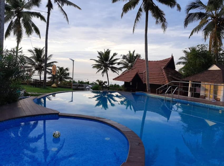 Book Pool View Room room in Varkala