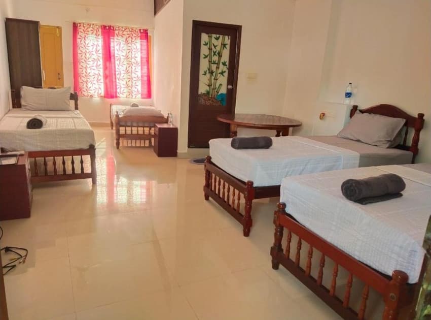Book Economy Family Room AC with Sea View room in Kovalam