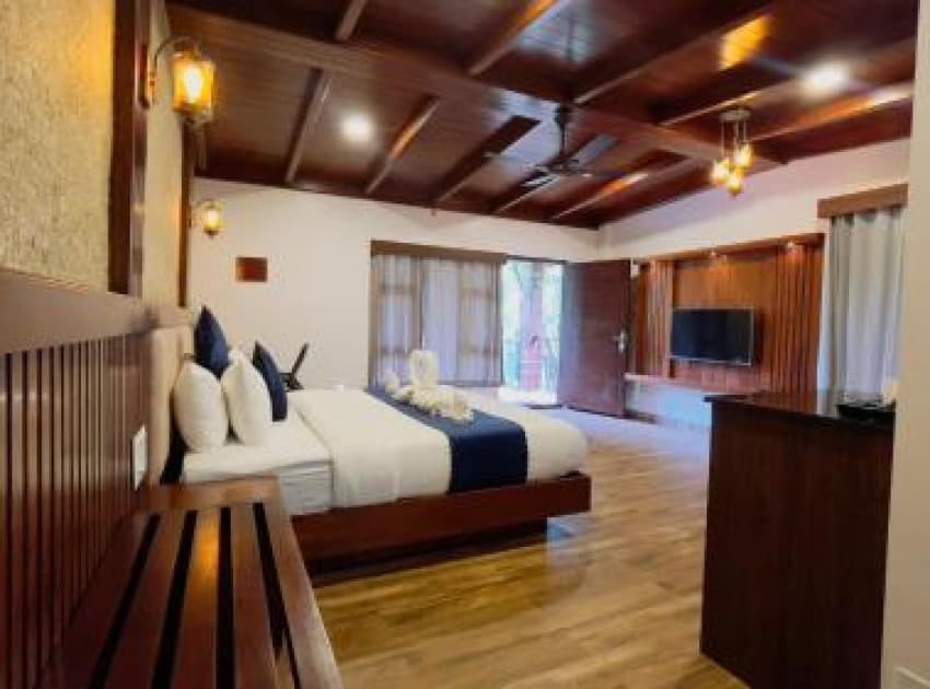 Book Double Room with Garden View room in Wayanad